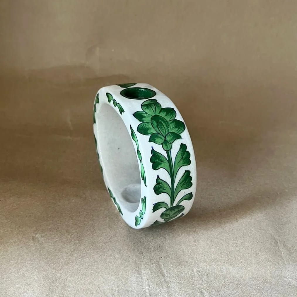 Blue Pottery Planter