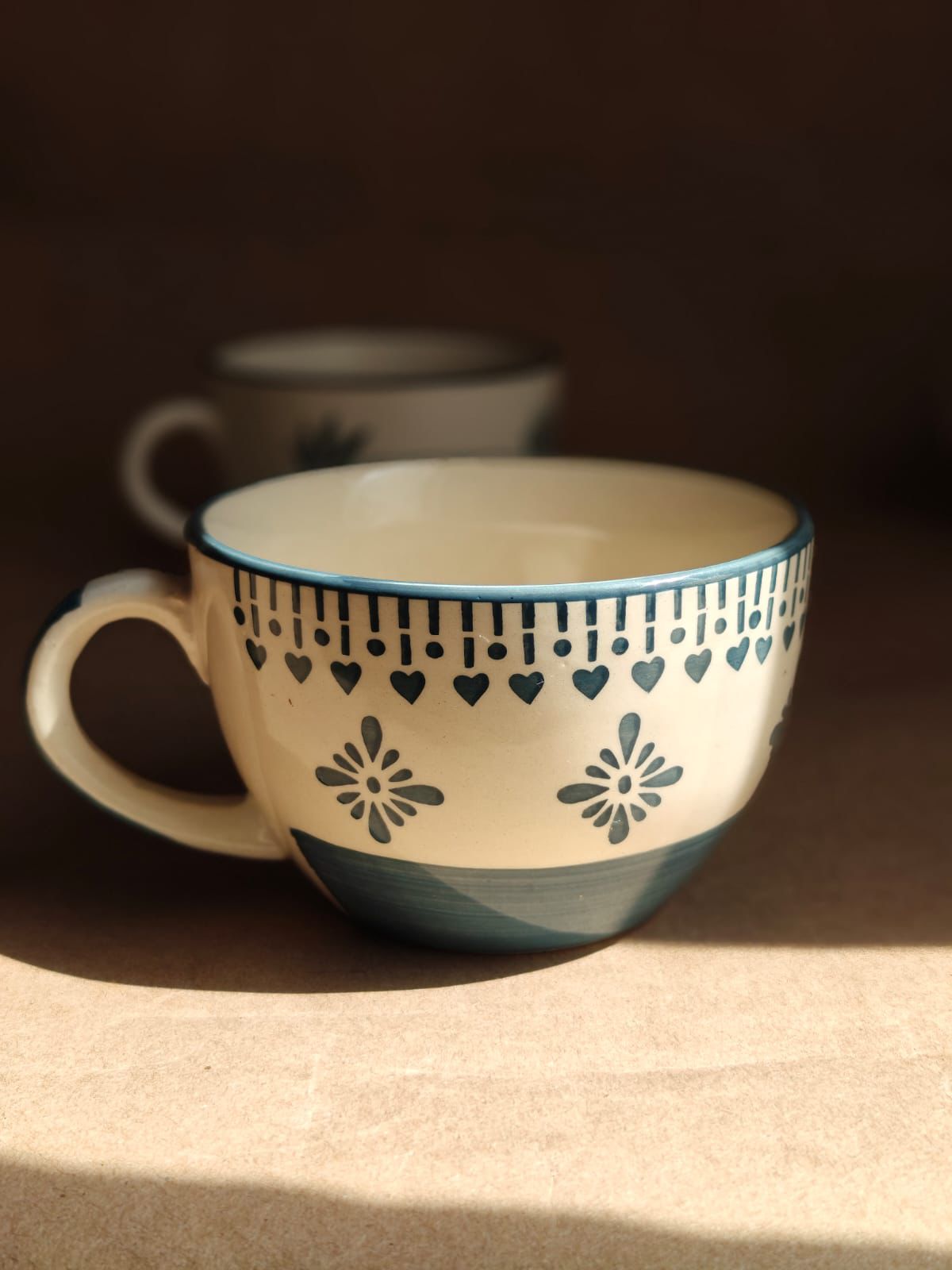 Heart Soup Cup- Earthy Green