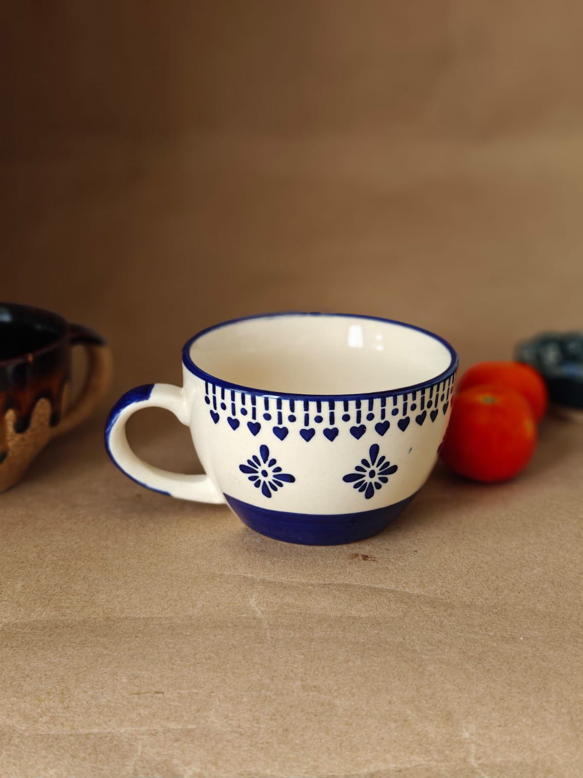 Heart Soup Cup- Earthy Green