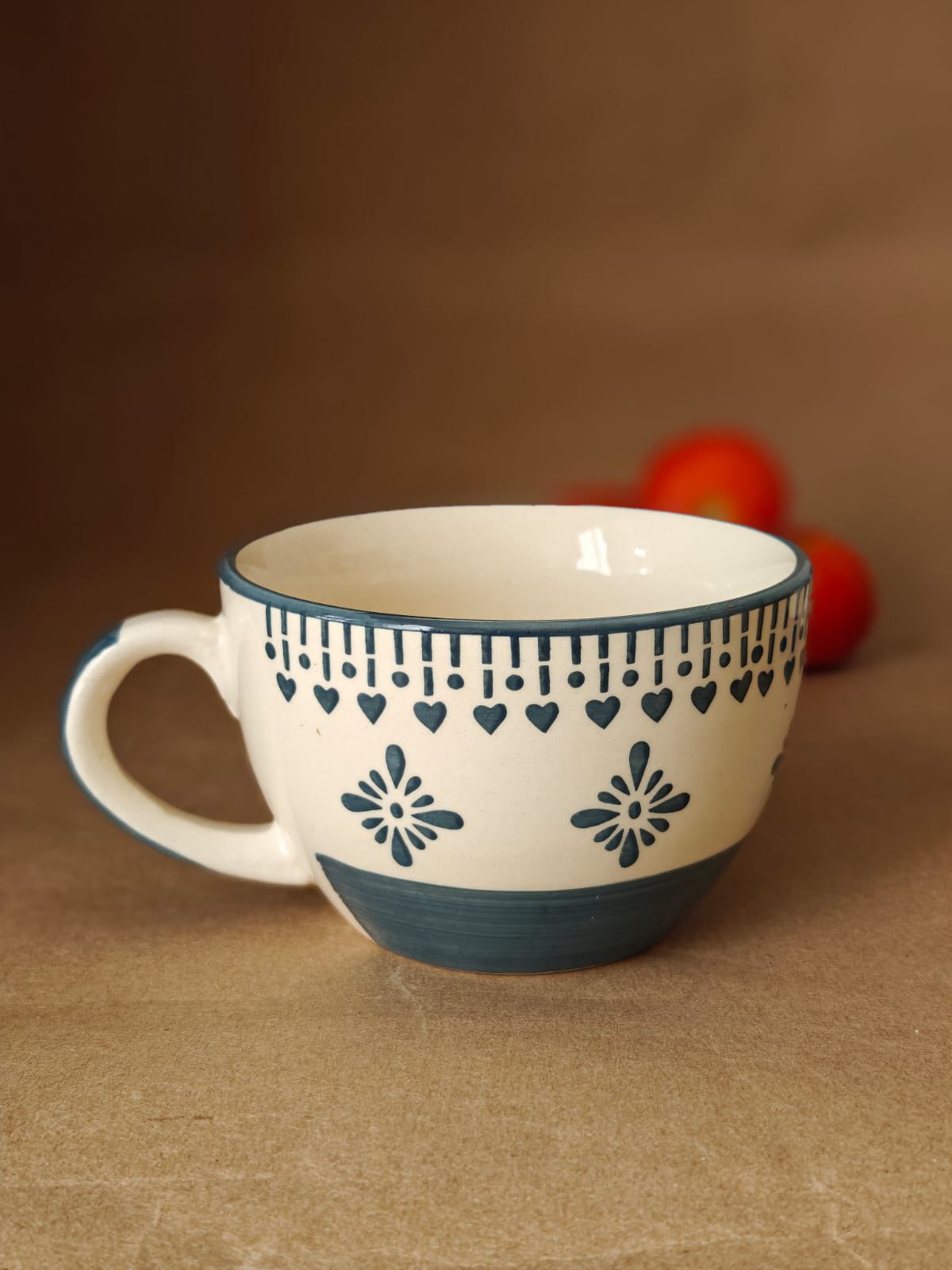 Heart Soup Cup- Earthy Green
