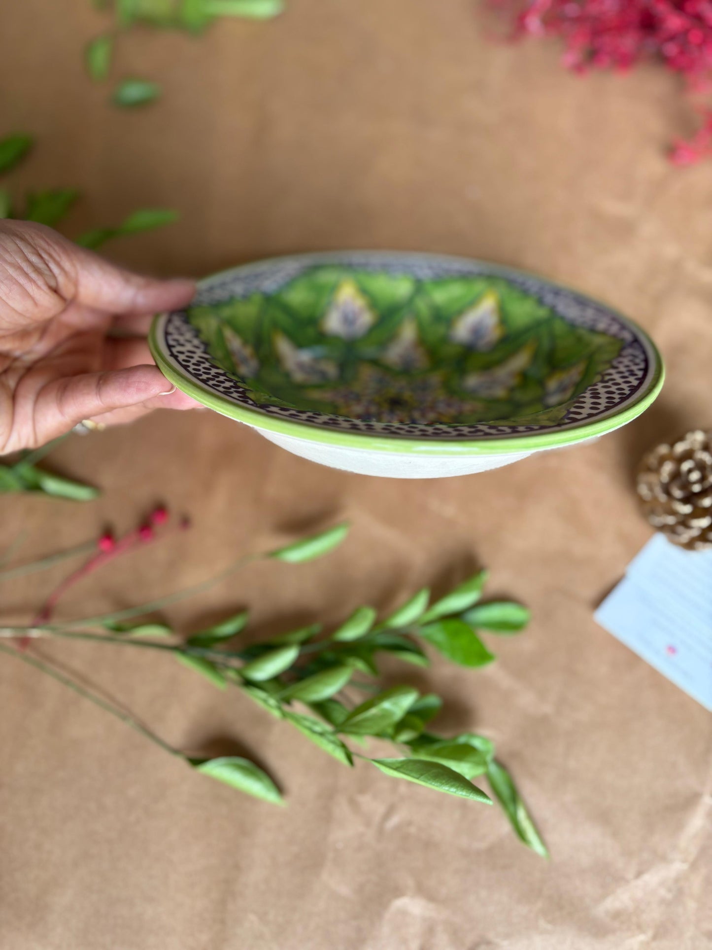 Foliage Green Bowl