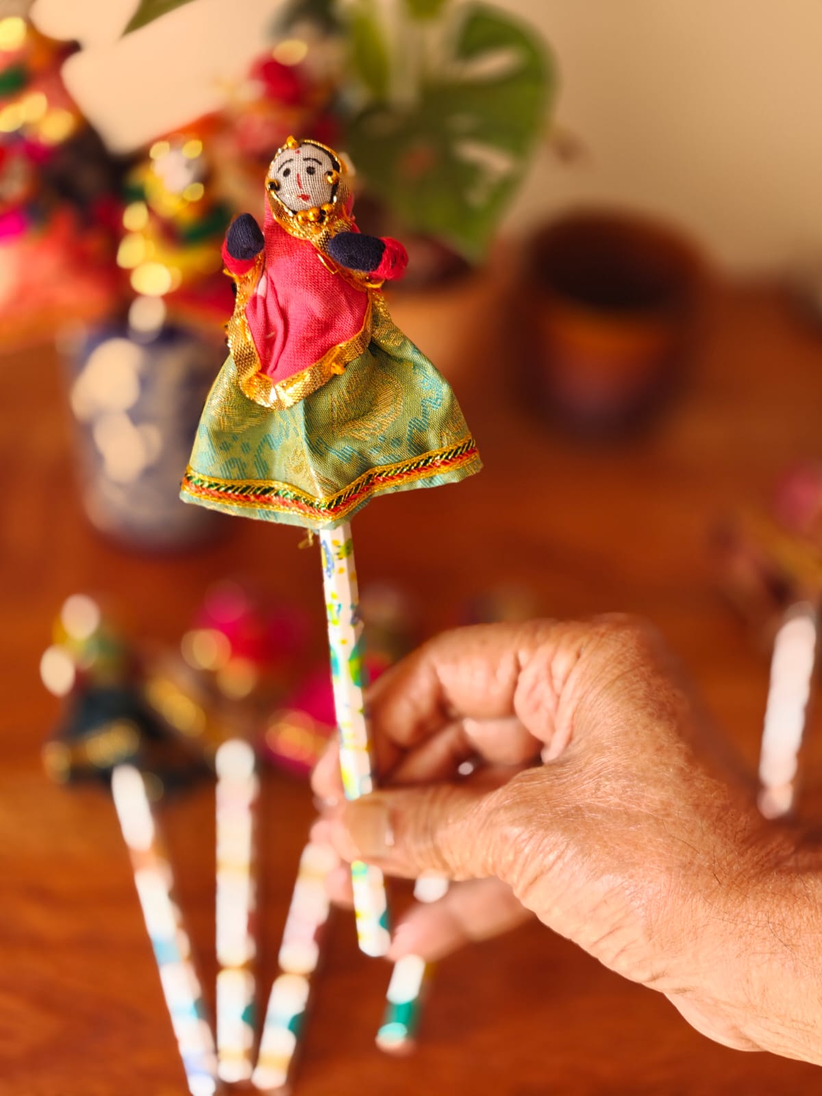 Kathputli Toppers with Pencils