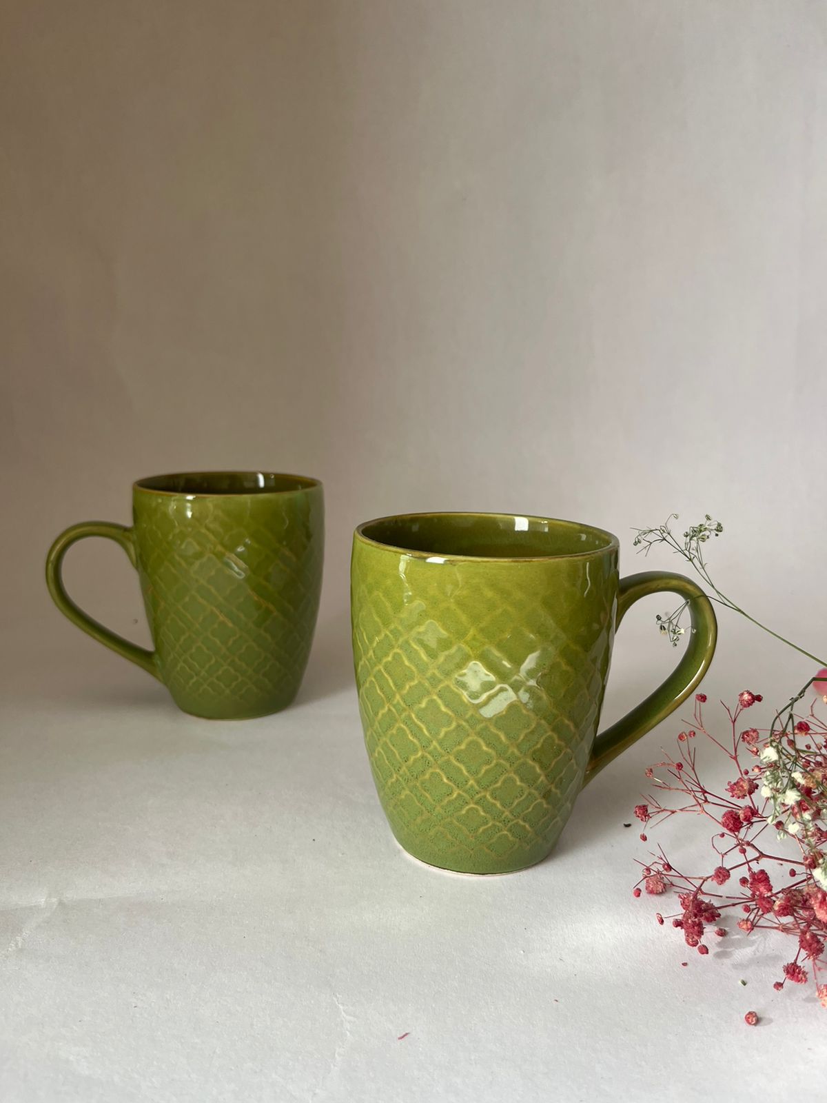 Green Diamond Mug