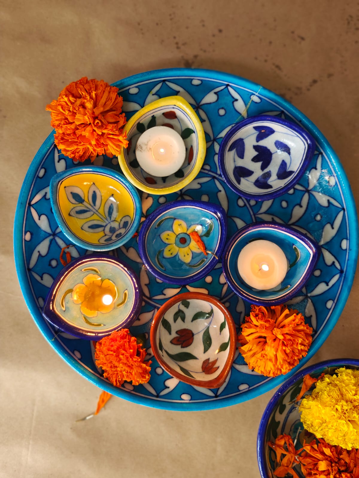 Festive Diyas- Set of 6