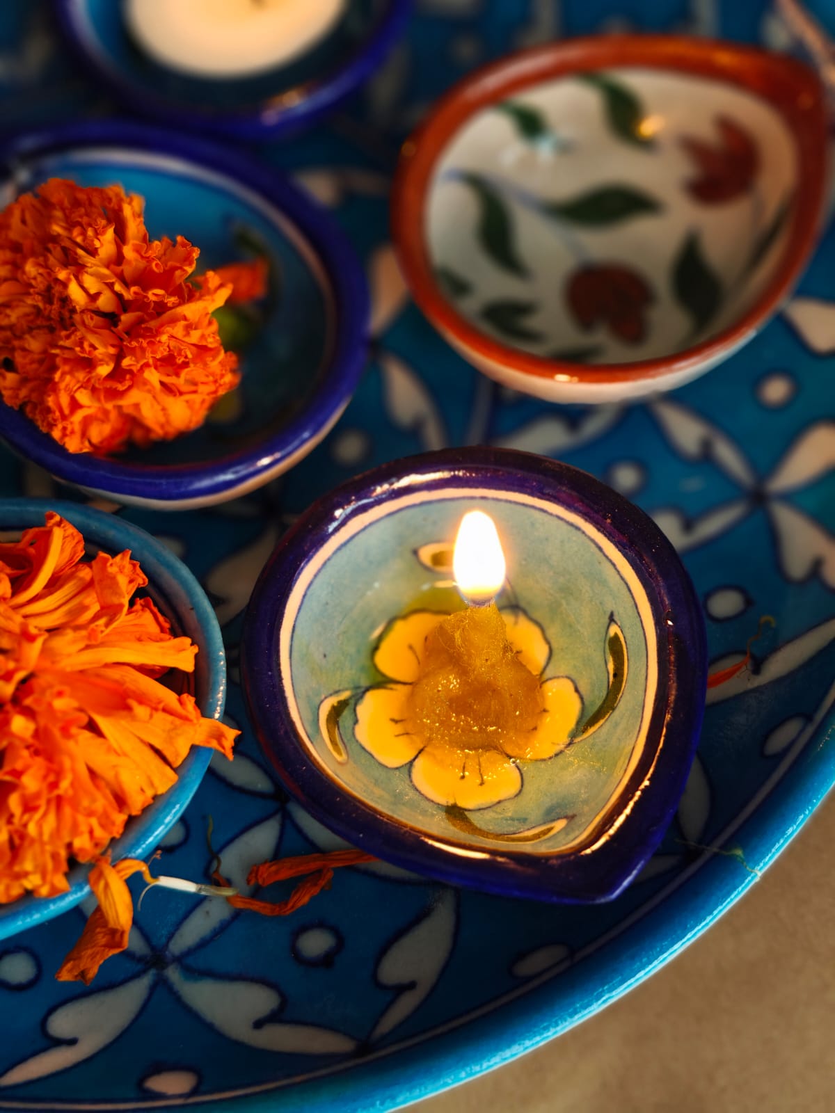 Festive Diyas- Set of 6