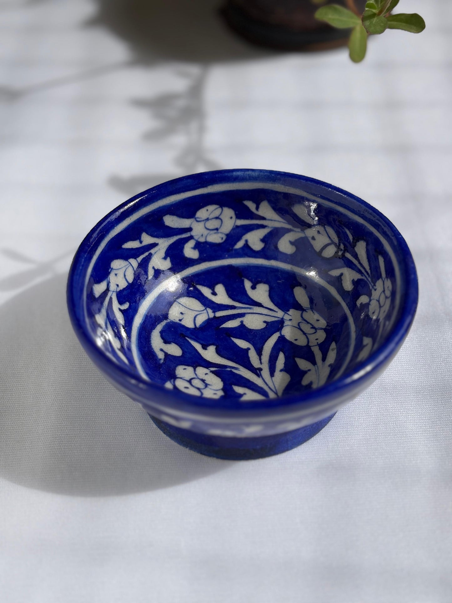 Blue Pottery 5" Bowl