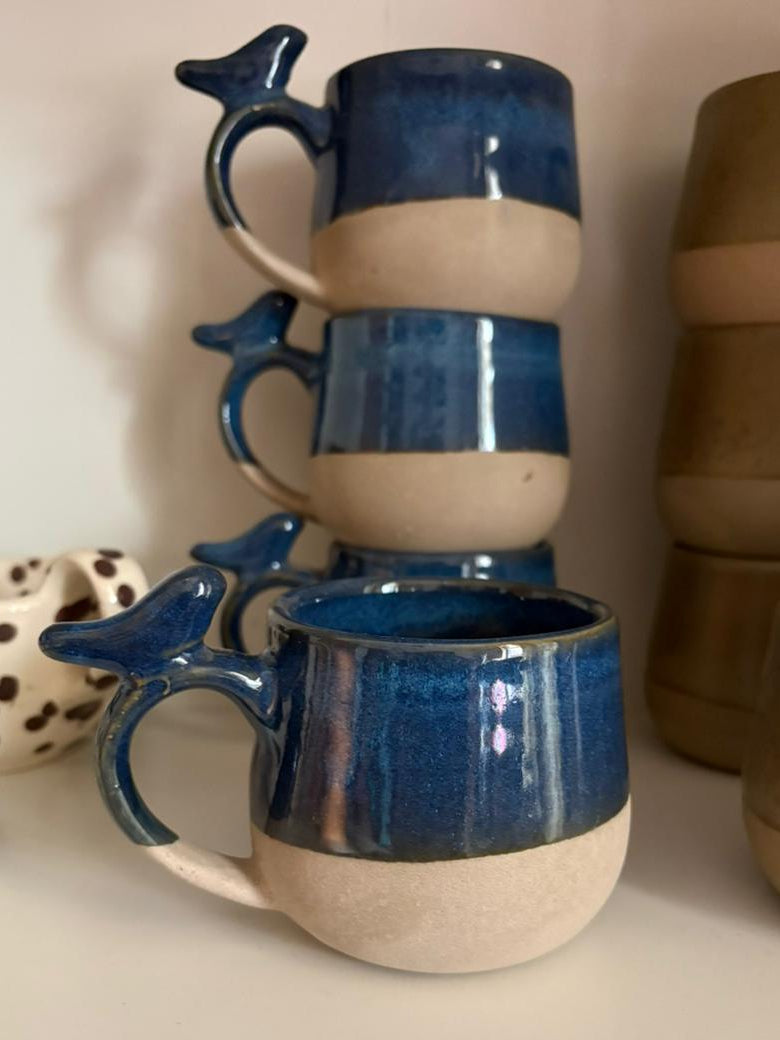 Blue Birdie Mug