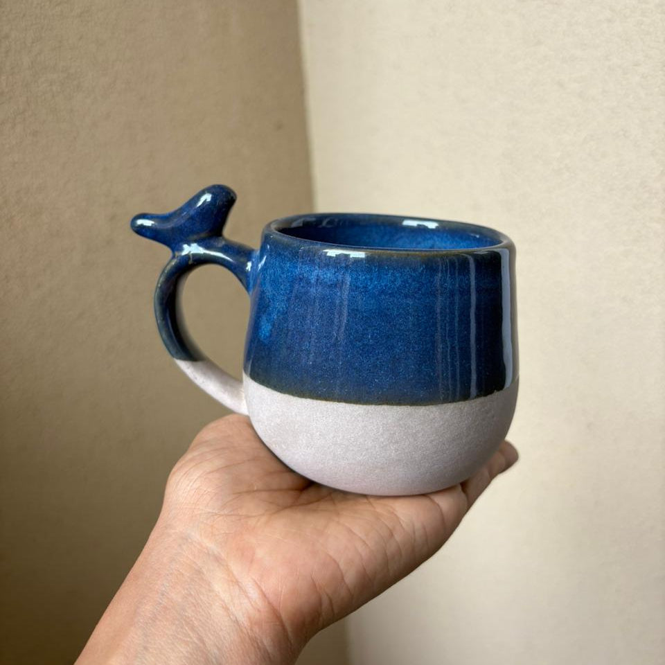 Blue Birdie Mug