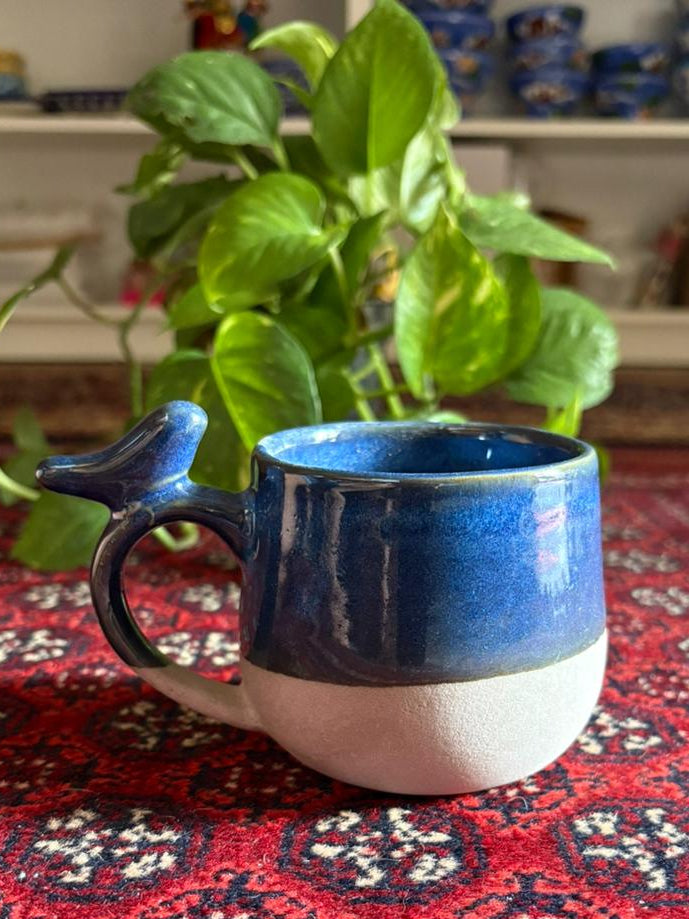 Blue Birdie Mug