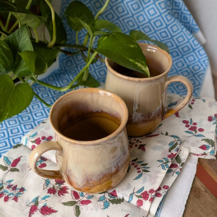 Tall Sandy Mug
